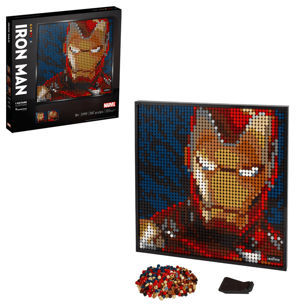Pixel Brick Art Kit - Marvel Studios Iron Man