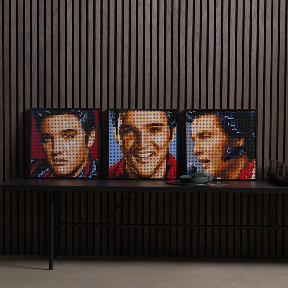 Brick Art Elvis Presley “The King” Kit
