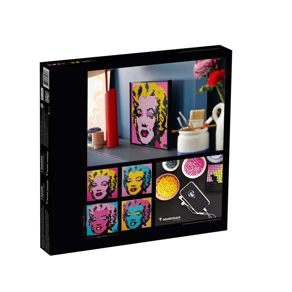 Brick Art Andy Warhol's Marilyn Monroe Kit