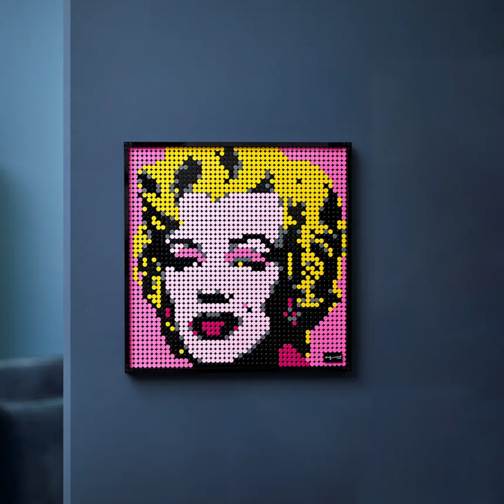 Brick Art Andy Warhol's Marilyn Monroe Kit