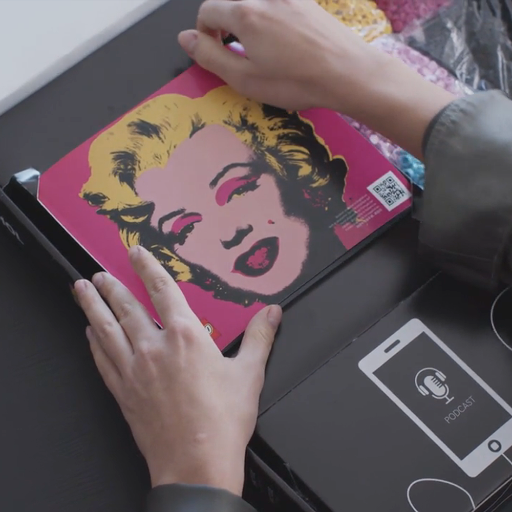 Brick Art Andy Warhol's Marilyn Monroe Kit