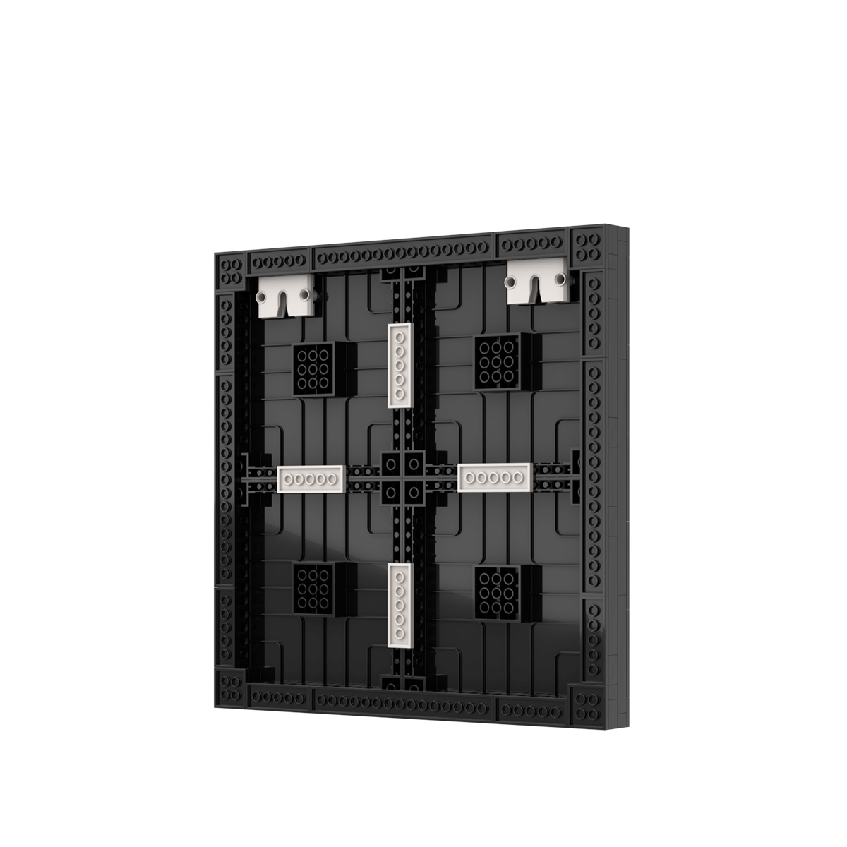 Christmas Pixel Brick Art Kit – Festive Snowman