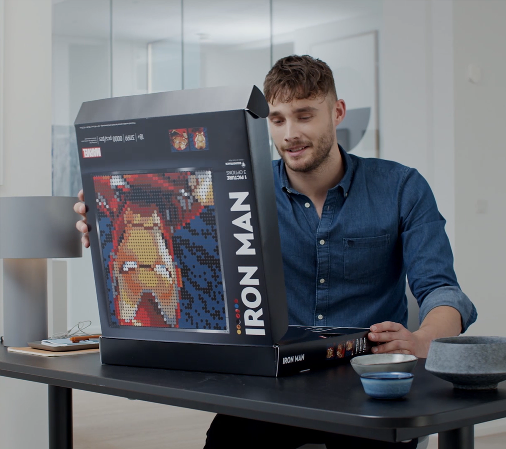 Brick Art Marvel Studios Iron Man Kit