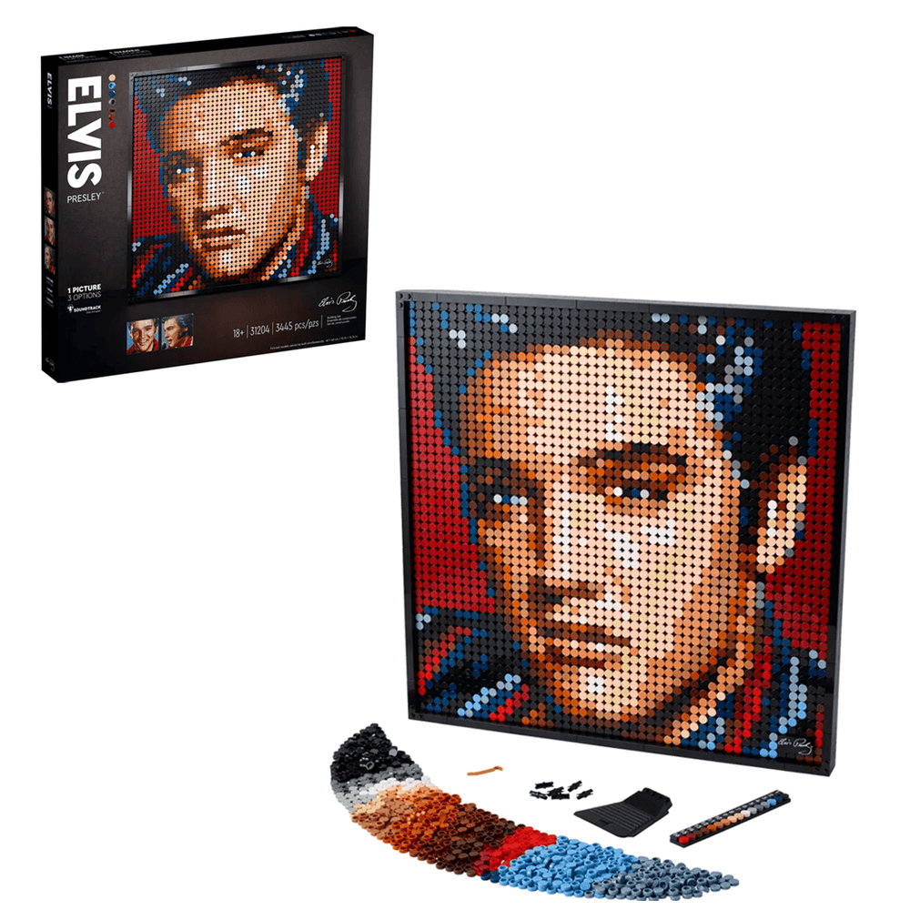 Pixel Brick Art Kit - Elvis Presley “The King”